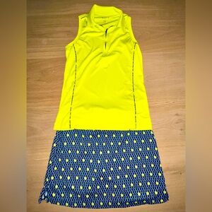 Peter Millar Golf skort and matching top